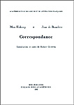 Max Elskamp et Jean de Bosschère - Correspondance